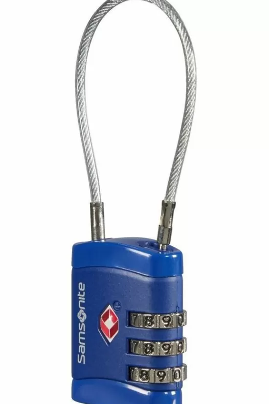 Fashion Anti-Diefstal Cablelock 3 Dial Tsa Rugzakaccessoires