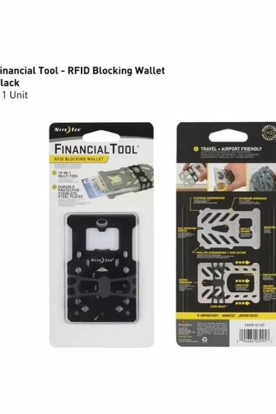 Sale Anti-Diefstal Financial Tool Rfid Blocking Wallet Rugzakaccessoires