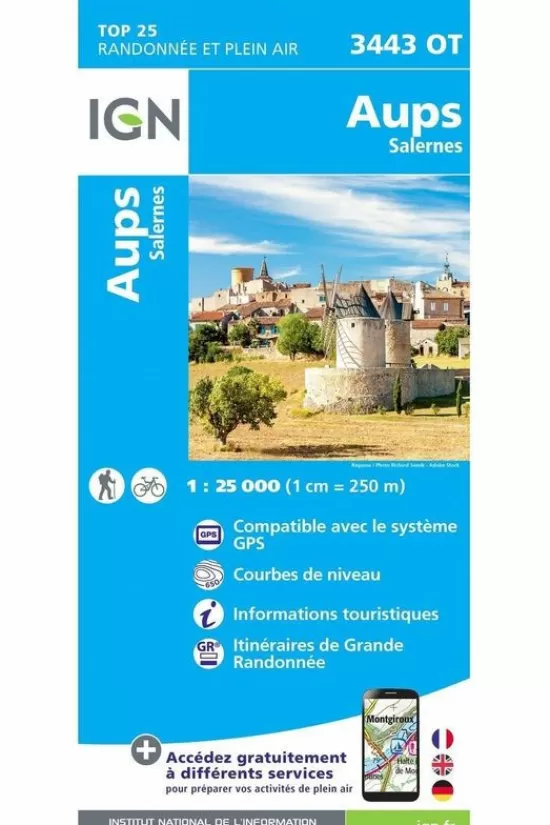 Shop Aups / Salernes Gps Topokaarten