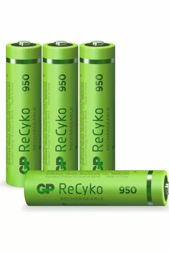 Best Batterij Aaa Rechargeable Nimh 950 Mah Recyko 12V 4 Stuks Batterijen & Laders