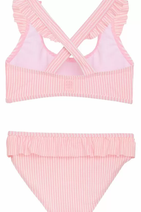 Flash Sale Bikinibroekje Bikini W. Skirt Seersucker Bikini'S
