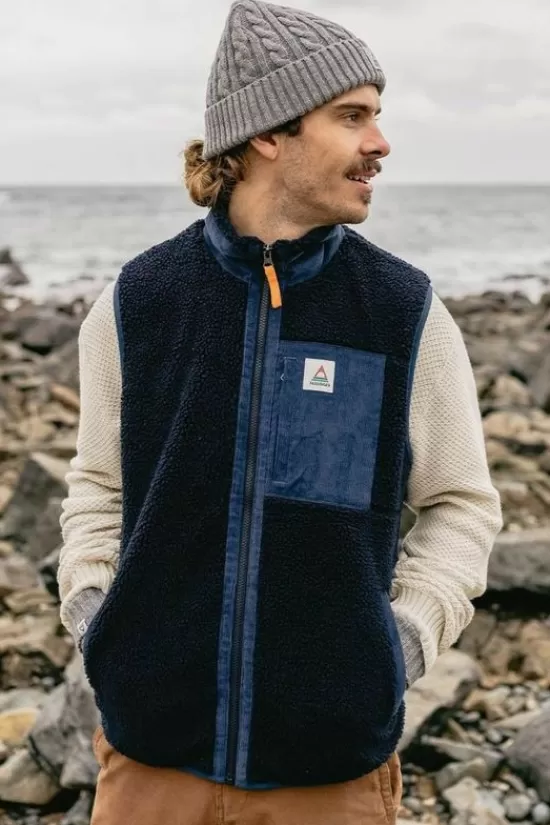 Hot Bodywarmer Canyon Deep Pile Sherpa Vest Bodywarmers