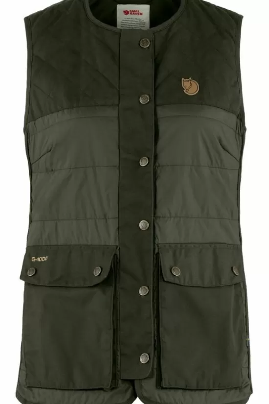 Best Bodywarmer Forest Wool Padded W Bodywarmers