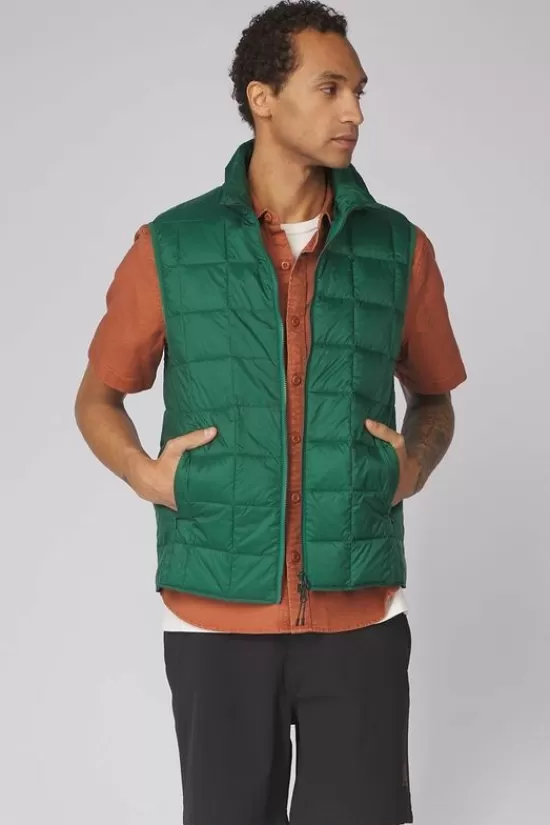 Flash Sale Bodywarmer Hi Neck W-Zip Down Vest Bodywarmers