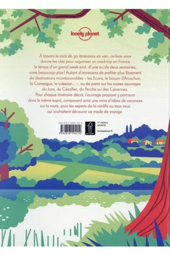 Shop Boek France - Van En France - Les Plus Beaux Itineraires Pour Les Vanlifers Kaarten