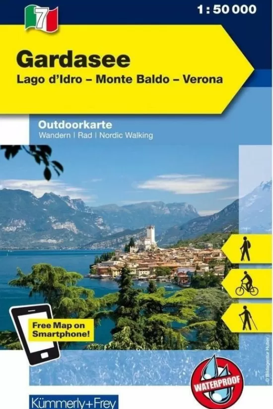 Fashion Boek Gardameer 7 R/V Wp Wandelgidsen & -Kaarten