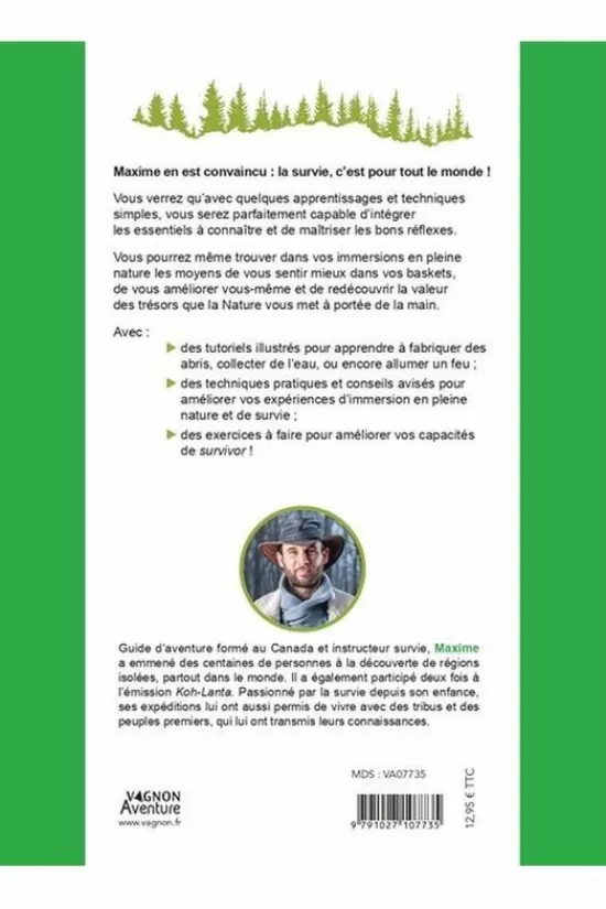 Outlet Boek La Survie La Nature Et Moi - Techniques De Survie Savoir Faire Ancestraux Renouer Avec La Nature Lifestyle Boeken