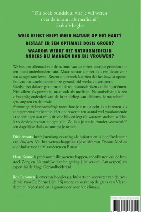Store Boek Natuur Op Doktersvoorschrift Lifestyle Boeken