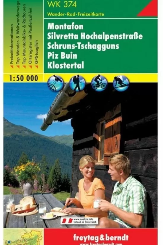 Best Book Montafon - Silvretta - Schruns-Tschagguns F&B Gps (+R) Wandelgidsen & -Kaarten