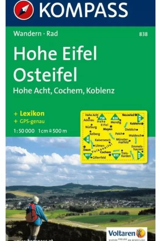 Cheap Book Xkom Hohe-Eifel-838 Gps Osteifelhohe Achtcochem Kobl.-Uitv. Wandelgidsen & -Kaarten