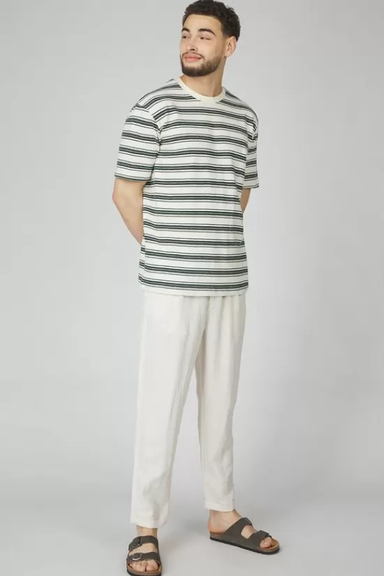 Outlet Broek Slh180-Relaxed Crop Ron Pleat Broeken