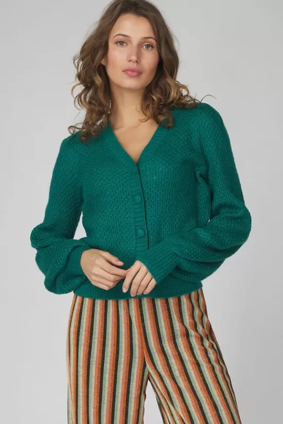 Clearance Cardi V Farfalle Truien & Cardigans