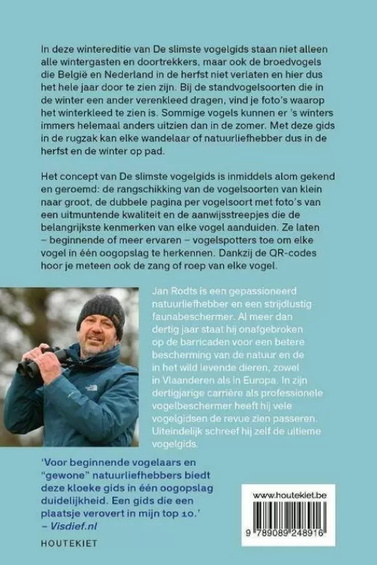New De Slimste Vogelgids - Alle Wintervogels Van Be En Nl Lifestyle Boeken