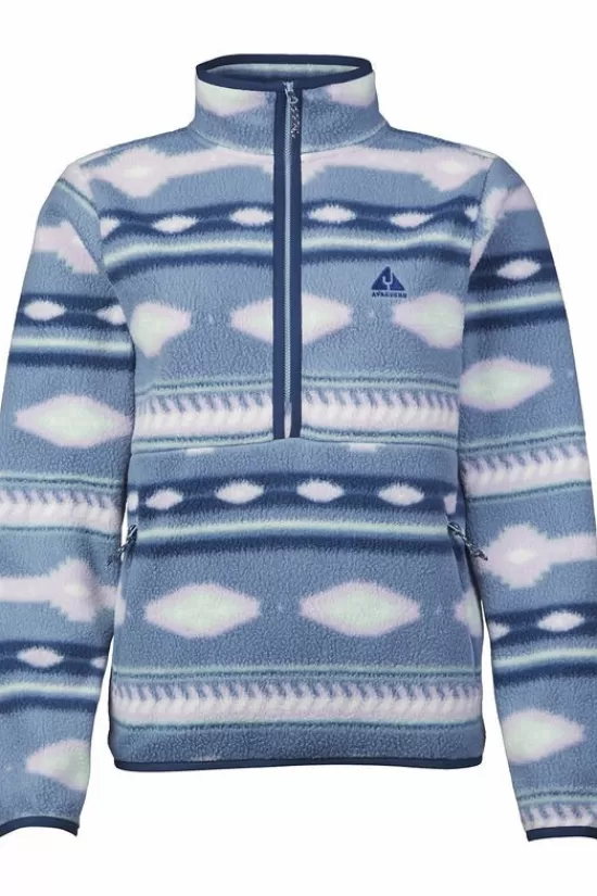 Shop Fleece Barrosa Printed Half Zip W Fleeces
