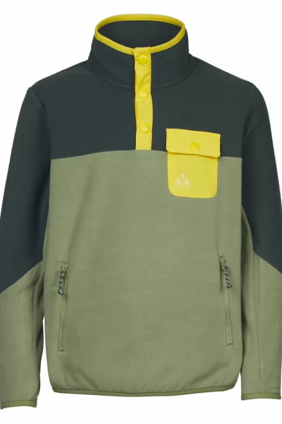 Clearance Fleece Fitzroy Snap Pullover Boys Outdoor