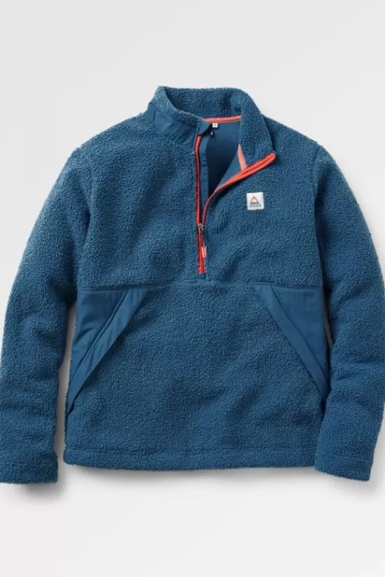 Best Fleece Mens Muse Polar Lined Sherpa 1/4 Zip Fleeces