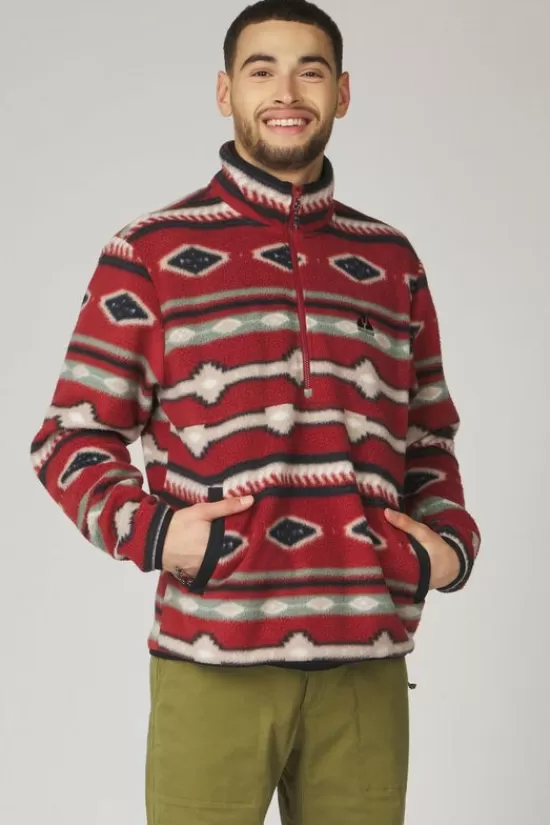 Store Fleece Pehoe Printed Snap M Fleeces & Truien