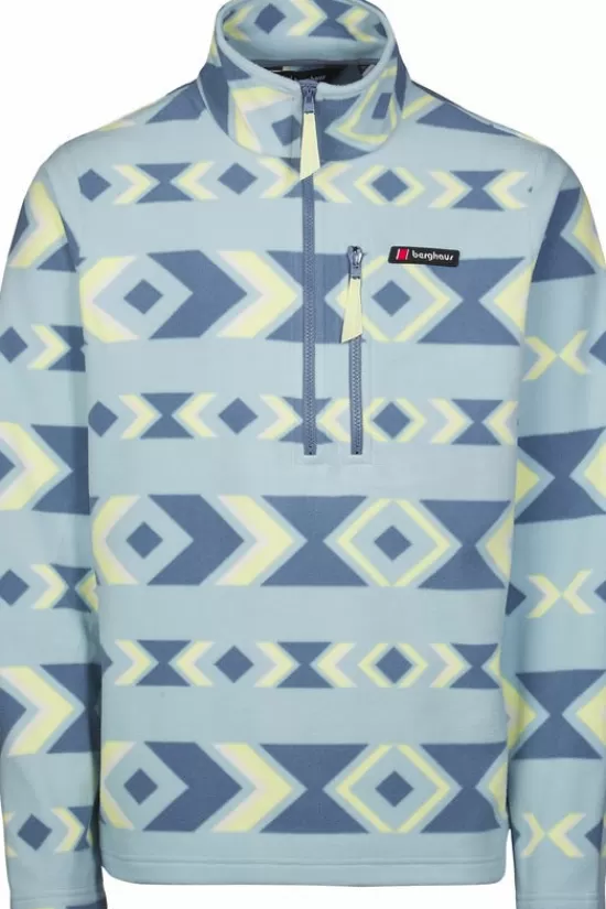 Hot Fleece Prism Printed Trango Half Zip Fleeces & Truien
