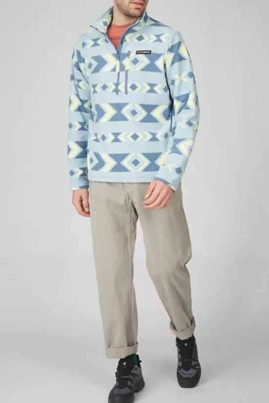 Hot Fleece Prism Printed Trango Half Zip Fleeces & Truien