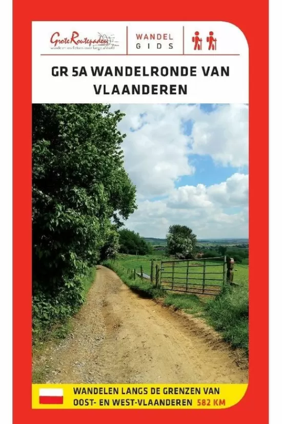 Sale Gr 5A Wandelronde Van Vlaanderen Grote Wandellus Van 570 Km Wandelgidsen & -Kaarten