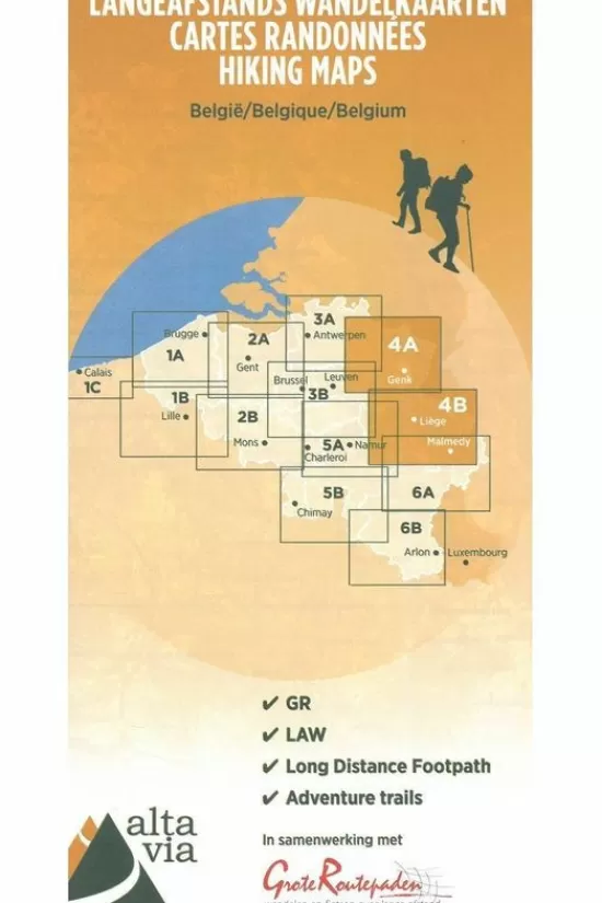 Best Sale Gr Limburg Hoge Venen & Ardennen R/V Wp Kaarten