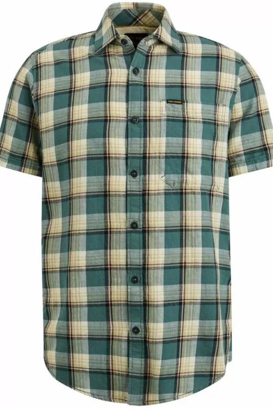 Outlet Hemd Ctn Slub Weave Yarn Dyed Hemden