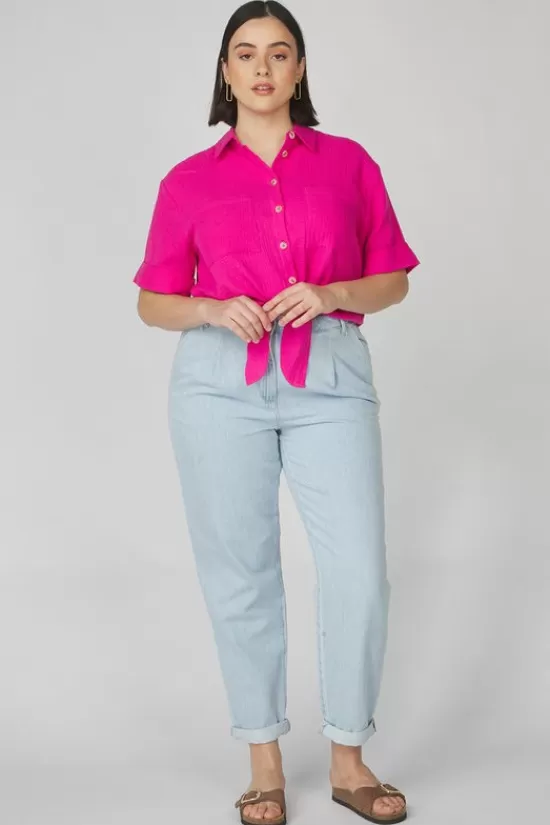 Clearance Hemd Ebene Blouses