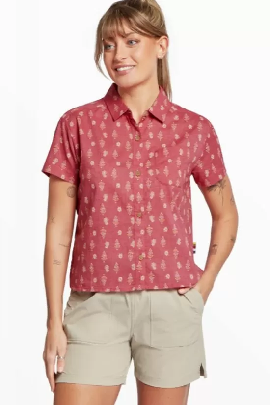 Hot Hemd Jaya Camp Ss Shirt Blouses & Hemden