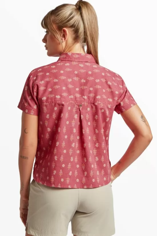 Hot Hemd Jaya Camp Ss Shirt Blouses & Hemden