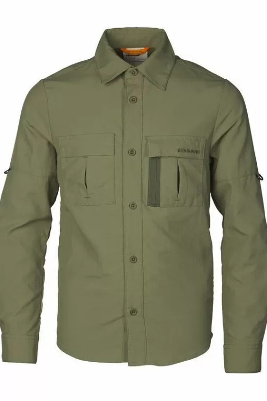 Outlet Hemd Jungle Travel Ls K Blouses & Hemden