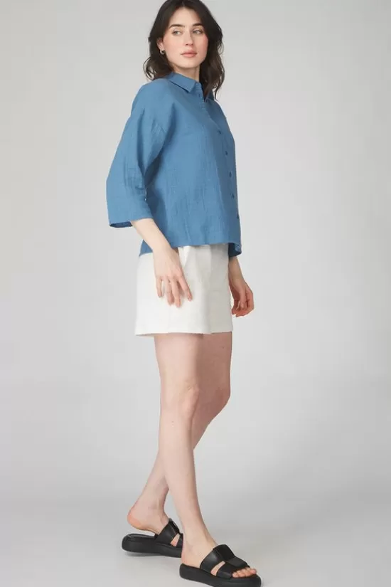 Cheap Hemd Lania Button Blouses