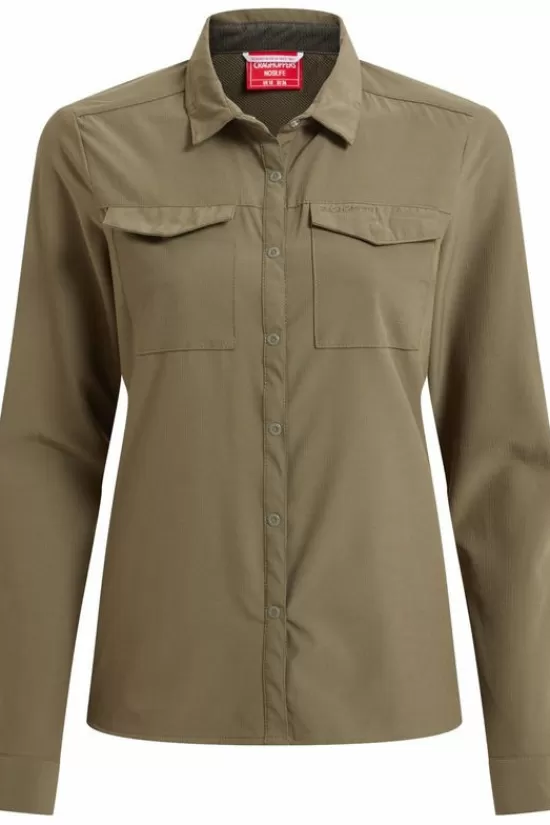 Sale Hemd Nosilife Pro Long Sleeved Shirt V Blouses & Hemden