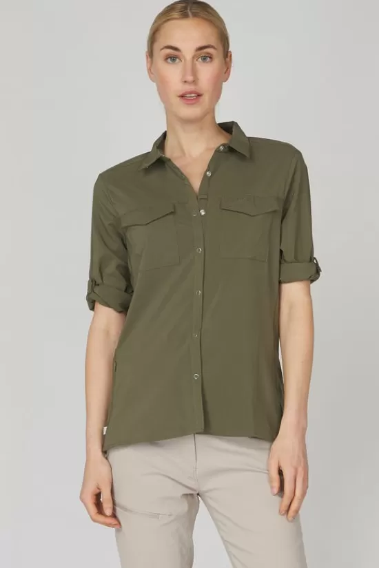 Sale Hemd Nosilife Pro Long Sleeved Shirt V Blouses & Hemden