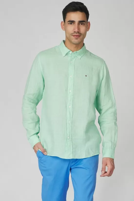 Cheap Hemd Pigment Dyed Li Solid Hemden