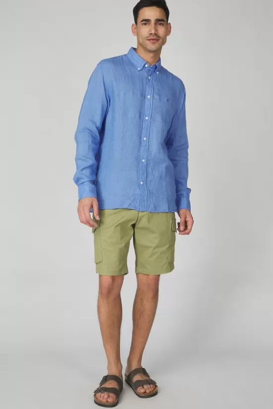 Store Hemd Pigment Dyed Li Solid Hemden