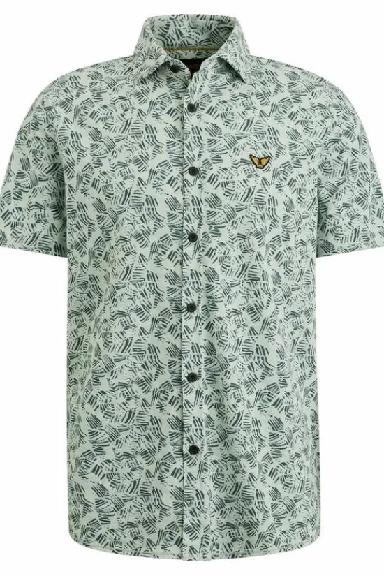 Hot Hemd Print On Slub Pique Hemden