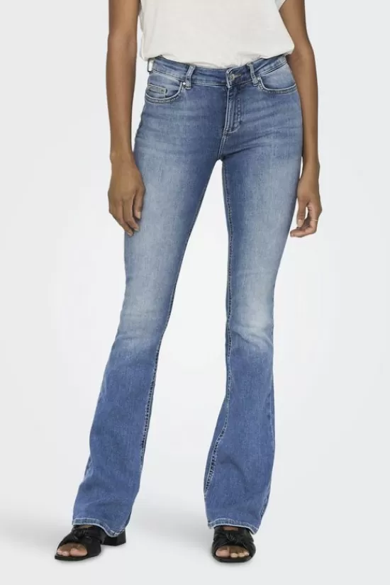 Best Jeans Blush Life Mid Flared Dnm Tai467 Broeken