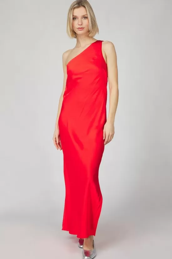 Shop Jurk Maya One Shoulder Midi Dress Ex Jurken