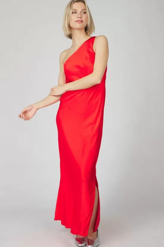Shop Jurk Maya One Shoulder Midi Dress Ex Jurken
