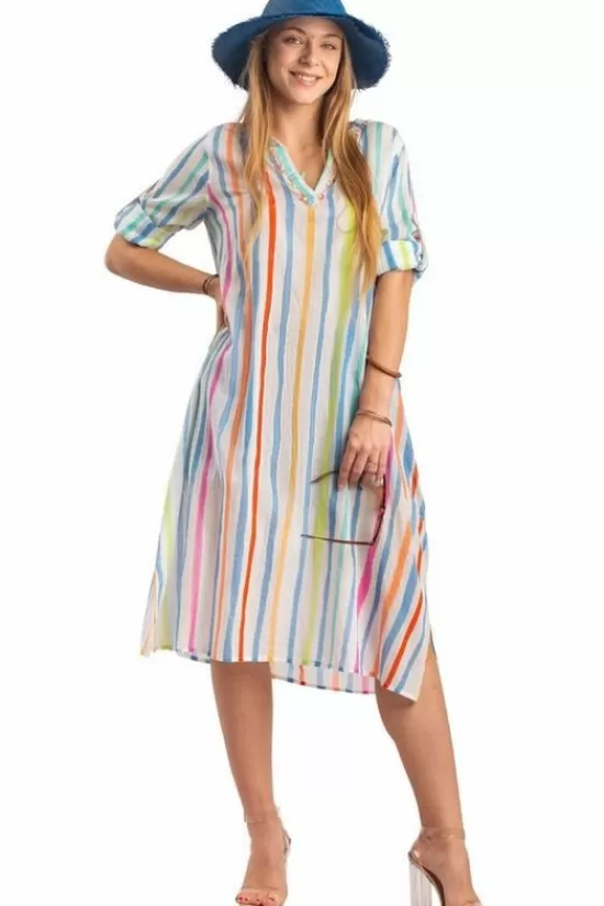 Clearance Jurk Tunique Longue Strandkleding