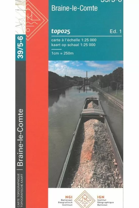 Sale Kaart Braine Le Comte / Ecaussinnes B-39/5-6 Topokaarten