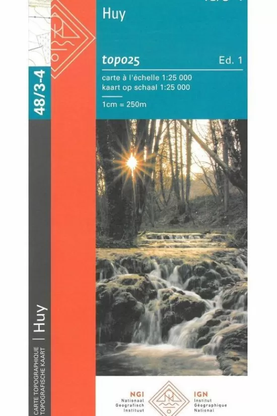 Best Sale Kaart Huy / Nandrin B-48/3-4 Topokaarten