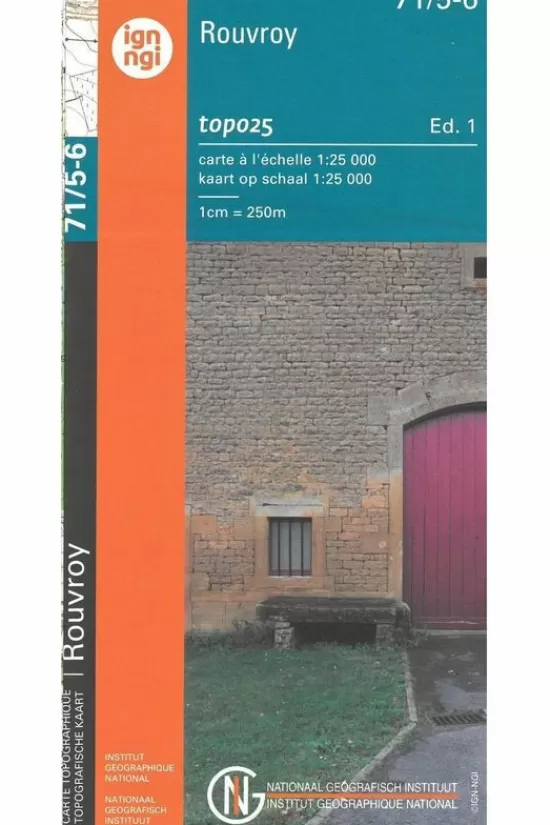 Shop Kaart Lamorteau / Ruette B-71/5-6 Topokaarten