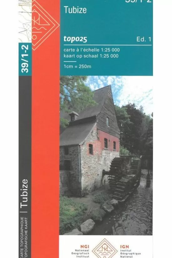 Outlet Kaart Rebecq / Tubize B-39/1-2 Topokaarten