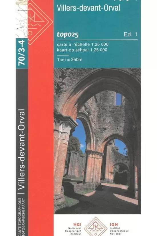 Best Sale Kaart Villers Devant Orval B-70/3-4 Topokaarten