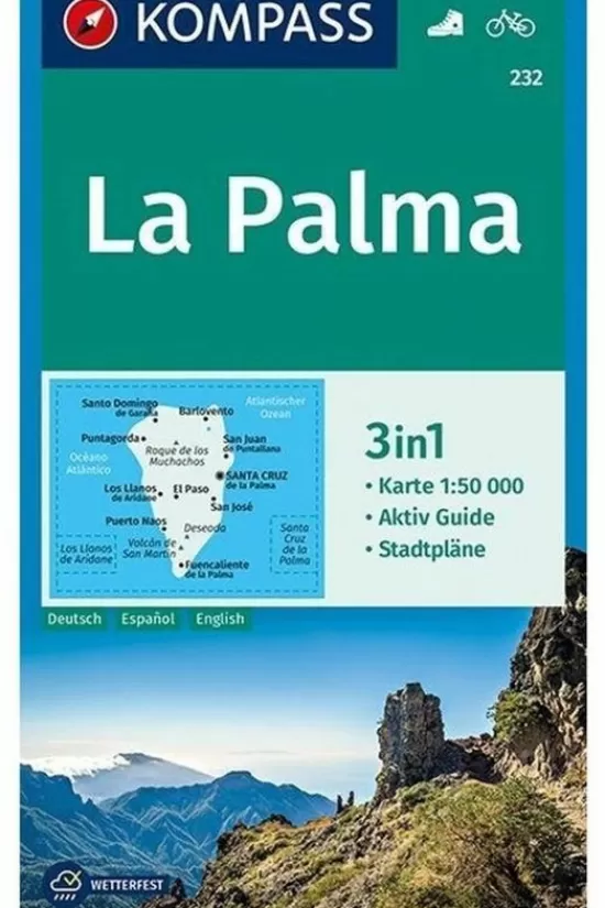 Best La Palma 232 Gps Wp +Ag Wandelgidsen & -Kaarten
