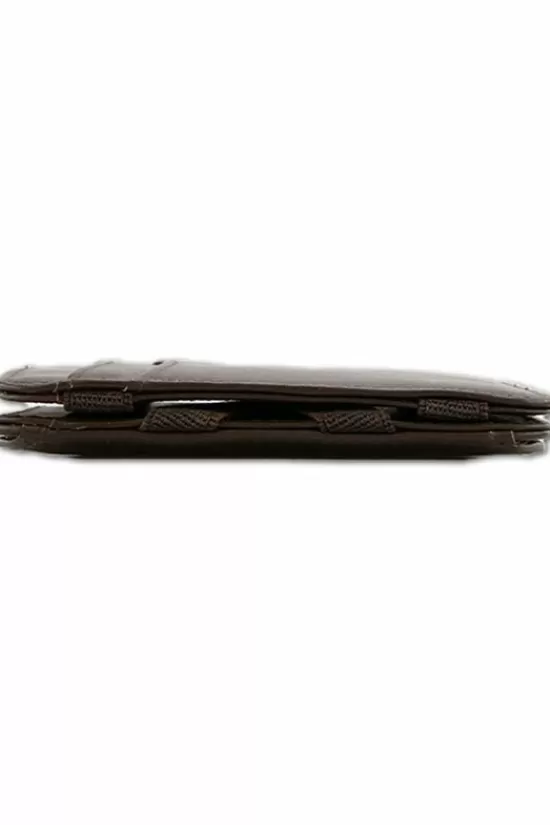 Shop Leather Rfid Magic Coin Wallet Portefeuilles