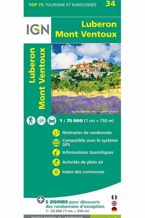 Fashion Luberon / Mont Ventoux Topokaarten