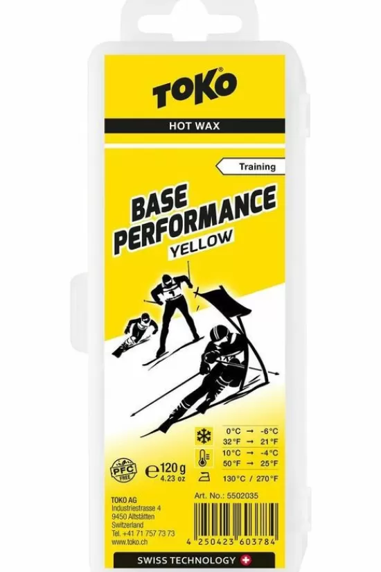 Clearance Onderhoud Base Performance Hot Wax Yellow 120G Onderhoud