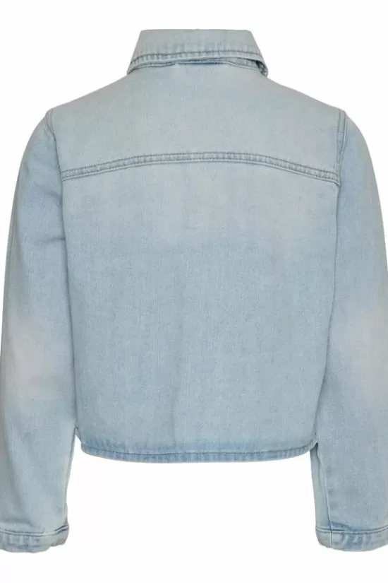 Store Overhemd Vmmay Loose Denim Shirt Fashion